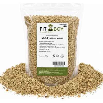Fitboy Múka z vlašských orechov 0,5 kg
