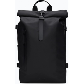 RAINS Градска раница Rains Rolltop Large 23 l black