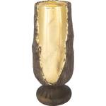 Eurolamp Свещник 25x11 cm златист/кафяв (EU0749)