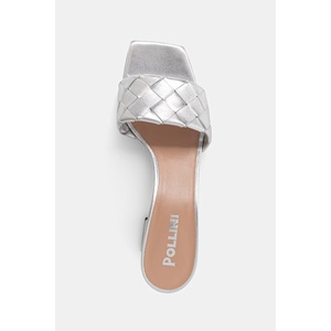 Pollini чехли с дебел ток дамски от кожа (SA28315M0OTH0902)