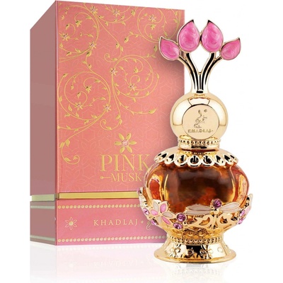 Khadlaj Pink Musk parfémovaný olej dámská 20 ml