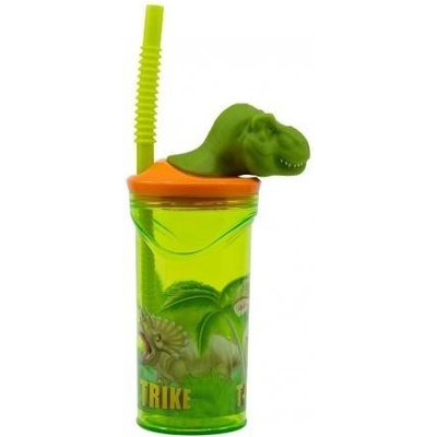 Stor plastový 3D pohár s figúrkou Dinosaur T Rex 360ml 26266