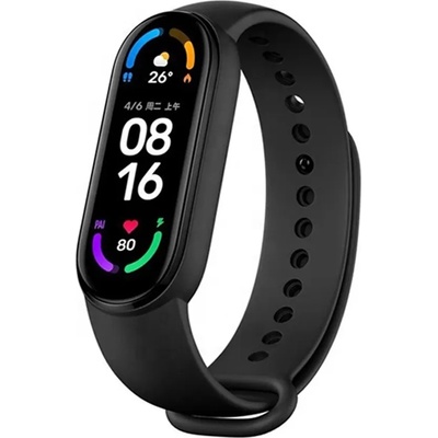 Techsuit remienok (W013) - Xiaomi Mi Band 5 / 5 NFC / 6 / 6 NFC / Amazfit Band 5 - Čierna KF238572
