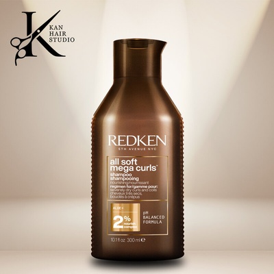 Шампоан за коса All Soft Mega Curls 300 ml - Redken
