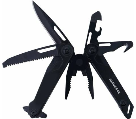 Munkees Multitool 10F black