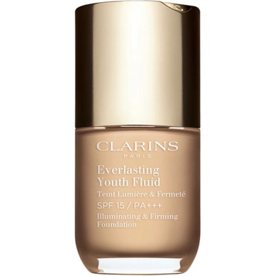 Clarins Everlasting Youth Fluid Foundation rozjasňujúci make-up SPF15 105,5 Flesh 30 ml