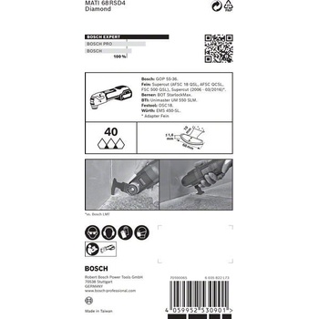 Bosch Segmentový pilový kotouč s diamantovými zrny MATI 68 RSD4 68 x 10 mm 2608900038