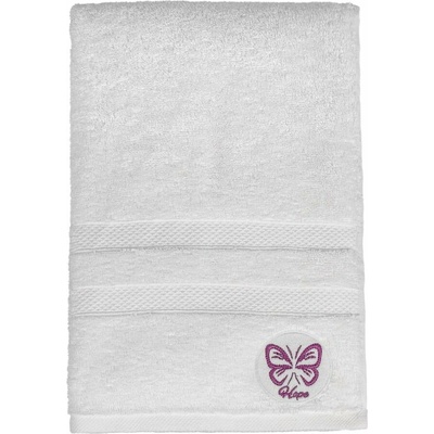 Foutastic Hope osuška bílá 70 x 140 cm