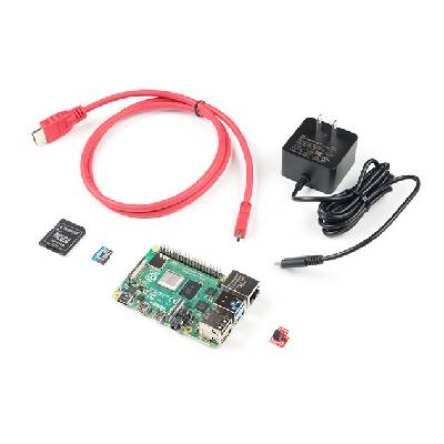 SparkFun Electronics SparkFun Raspberry Pi 4 Basic Kit - 4GB