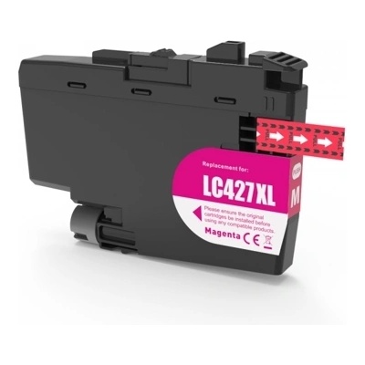 Compatible Brother LC-427XLM съвместима мастилница, магента (LC-427XLM)