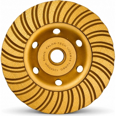 Falon-Tech Kotúč na brúsenie betónu 110 mm M14 FTGDB100M14T