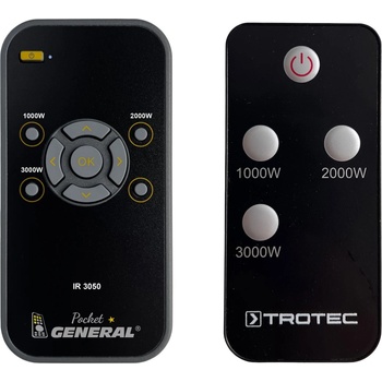 General Trotec ir3050, ir2050 - дистанционно управление дубликат (ir3050, ir2050)