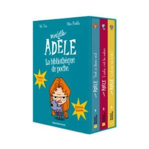 Ma bibliothèque Mortelle Adèle : Coffret des tomes 1 à 3 (ISBN: 9791036387302)