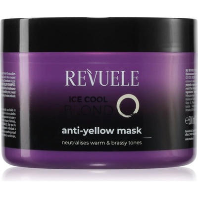 Revuele Ice Cool Blond маска против жълти оттенъци за руса коса 500ml