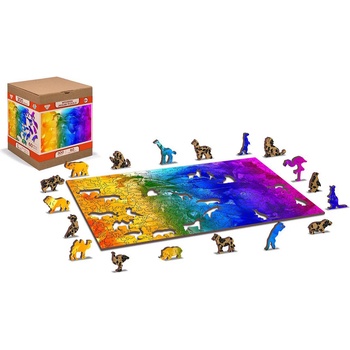 Image 1 of Wooden City - Puzzle Birds Paradise 300 - 300 piese