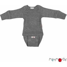 Merino body tričko ManyMonths Elephant Grey