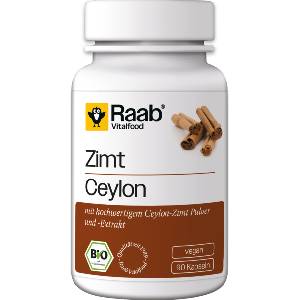 Raab Vitalfood Капсули канела био - 90 капсули