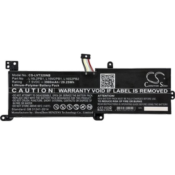 Cameron Sino Батерия за лаптоп LENOVO 130-14AST, IdeaPad 320-15AST, Ideapad 320-17IKB L16C2PB1 LiPo 7.5V 3900mAh CAMERON SINO (CS-LVT320NB)