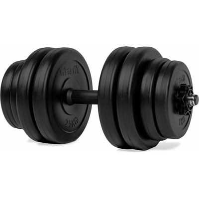 VIRTUFIT Vinyl Jednoručná nakladacia činka 1 x 15 kg