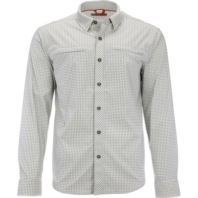 Simms BugStopper Shirt Sterling Morada Plaid