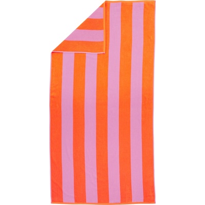 Crivit Plážová osuška 90 x 180 cm oranžová růžová – Zbozi.Blesk.cz