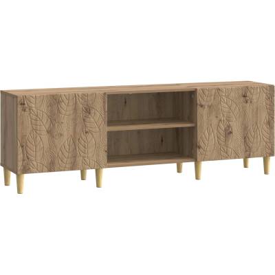 vidaXL ТВ шкаф 150 x 31 x 50 см Дъб артизан Инженерна дървесина (895154)