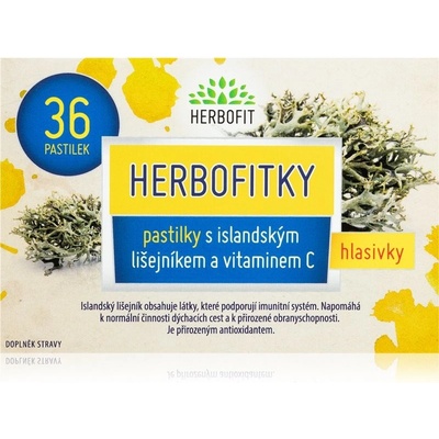 Herbofitky s islandským lišejníkem a vit.C Galmed 36ks