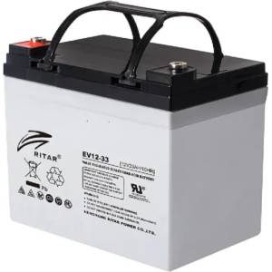 Ritar Оловна Гелова Батерия RITAR (EV12-33), 12V / 33 (36) Ah- 195 / 130 / 160 mm GEL (RITAR-EV12-33)