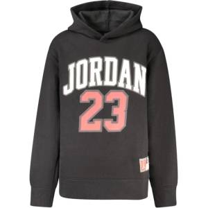 Nike Суичър с цип за мъже jordan, Размер 10-12a, Цвят Черен (95c479_neblack)