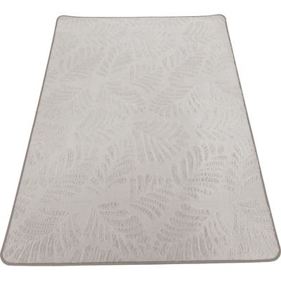 Takoy Koberec 160x230 vzor lístie šedý-HT-01644 | 160 x 230 cm