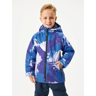 unuo Dětská zimní bunda Polar Modrá Variace – Zbozi.Blesk.cz