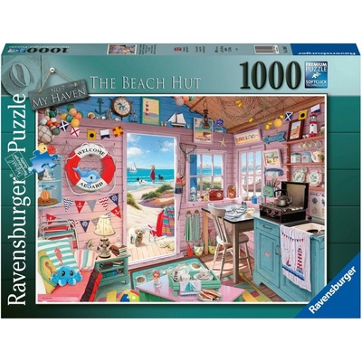 Ravensburger 150007 Plážová chata můj ráj 1000 dílků