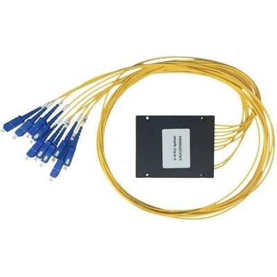 Conneu Оптичен PLC сплитер 1x16 с SC-UPC конектори, ABS Box, Conneu (CNPLC-116-SC1-SC1-BOX)