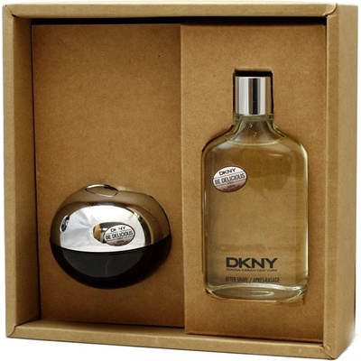 DKNY Be Delicious pour Homme EDT 100 ml + voda po holení 100 ml + etue darčeková sada