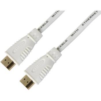 TECHLY ICOC HDMI-4-005NWT HDMI кабел 0, 5 м HDMI тип A (стандартен) Бяла (ICOC-HDMI-4-005NWT) (ICOC-HDMI-4-005NWT)