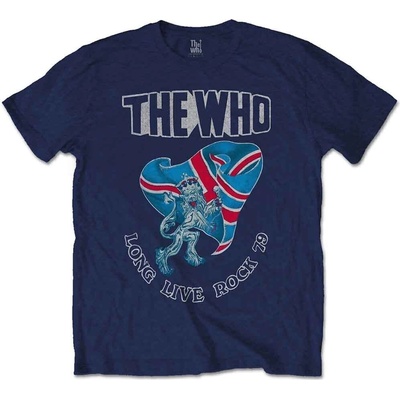 The Who Long Live Rock '79 (Back Print) Navy Blue L Риза (WHOTEE44MN03)