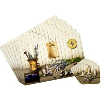 Banquet prestieranie Levander 6 ks 43x28cm 6 ks 10x10cm