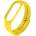 Planet Tech Каишка за Xiaomi Mi Band M7 фитнес гривна, Жълта (MiBand7-2)