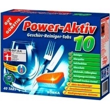 Gut & Günstig Tablety do myčky 10 v 1, 40 tablet, 720 g