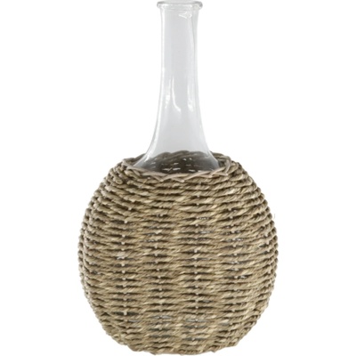 Chic Antique Fľaša s pleteným dnom - 35 cm