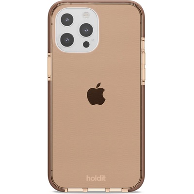 Holdit Гръб Holdit Seethru Case за iPhone 13 Pro Max - Кафяв