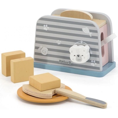 Viga PolarB drevený toaster s doplnkami