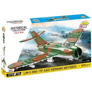 COBI Студена война MIG-17F (LIM-5) Източногермански военновъздушни сили, 1: 32, 588 к, 1 ф (COBI-5825)