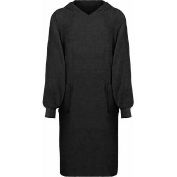 vidaXL Одеяло с качулка KINN Черно XL Памук (4100887)