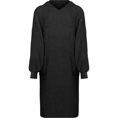 vidaXL Одеяло с качулка KINN Черно XL Памук (4100887)