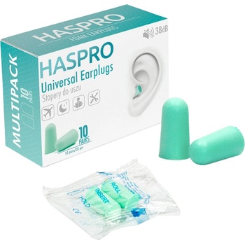 HASPRO MULTI10 štuple do uší, mentolové