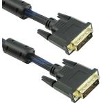 DeTech Кабел DeTech DVI-DVI 10m 24+1 С ферит (18187)