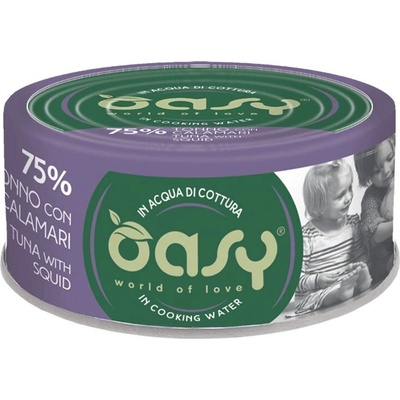 Oasy More Love Tuna with Squid 70 g