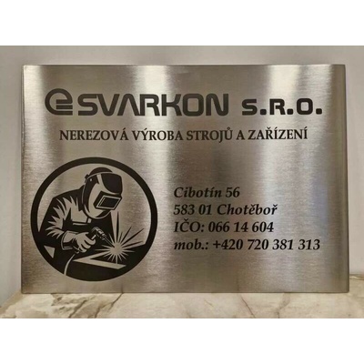 Reklamní cedule PVC pěněné 5 mm + polymerická fólie s laminací nebo UV tisk 30x30 cm