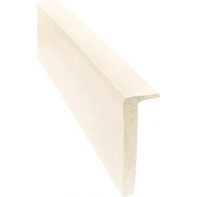 Ukončovací profil WPC L White 12 x 58 x 2000 mm